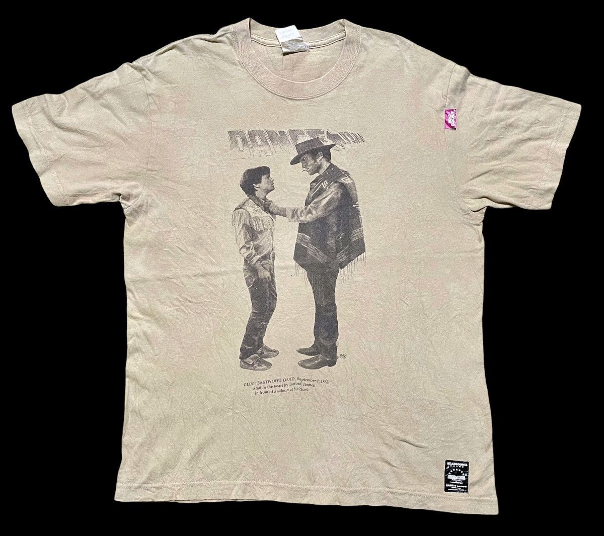 Vintage Back To The Future Scene Michael J Fox With Clint Eastwod