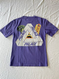 Palace Payne Food Tri Ferg Tee Purple Small Hoodie, Sweatshirt | FlexRushtees.com