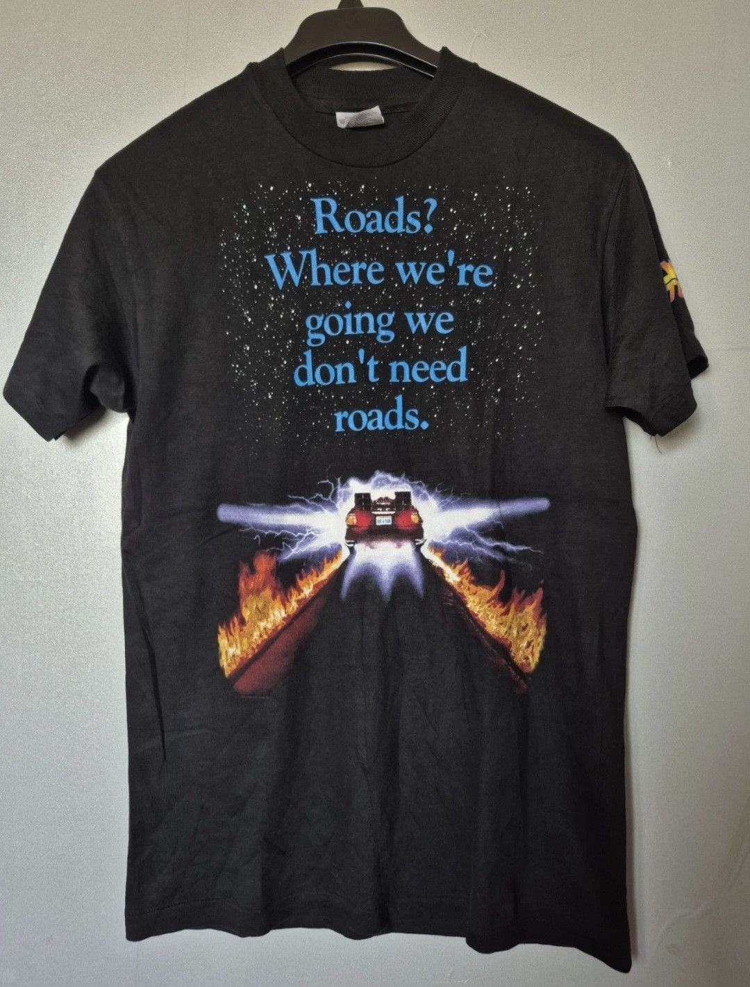 Hanes Vintage Back To The Future Roads Movie Promo T Shirt Size M