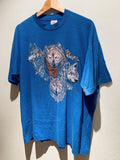 Rare Vintage Wolf Nature Wolves Native Tribal T Shirt