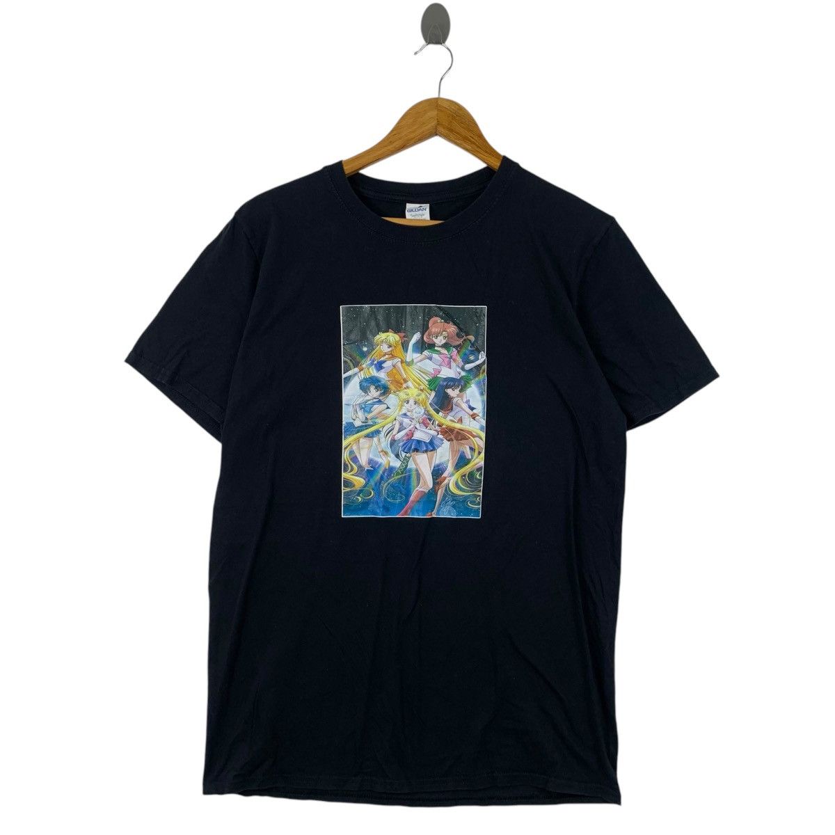 Vintage Sailor Moon Anime Pretty Guardian Comrades Tee Shirt Manga