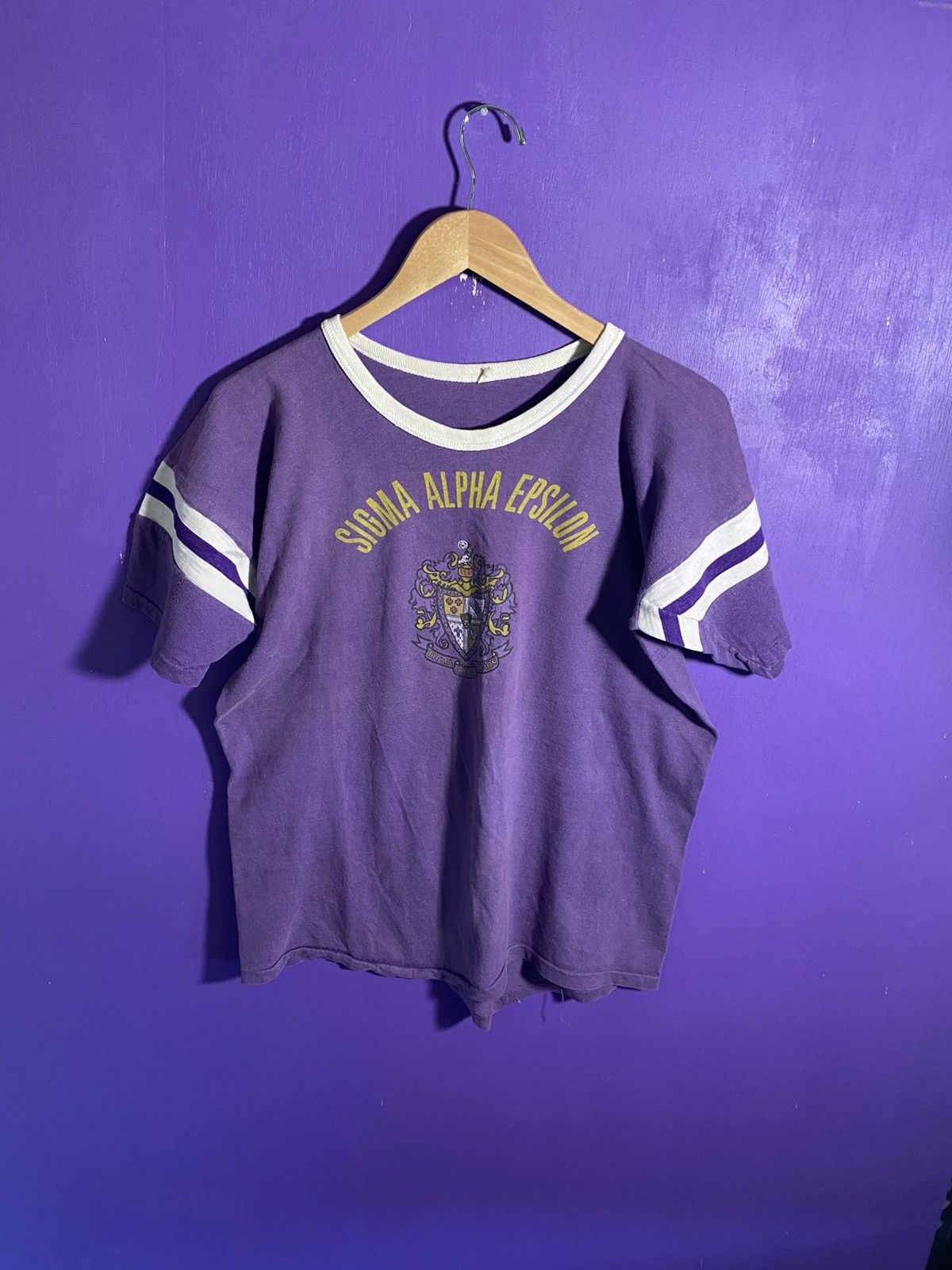 Vintage 60s 70s Sigma Alpha Epsilon Tee
