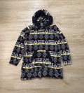 Japanese Brand Mountain Fellow Printed Hoodie Fleece