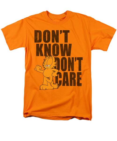Garfield - Don't Know Don't Care #2 Men's T-Shirt  (Regular Fit)