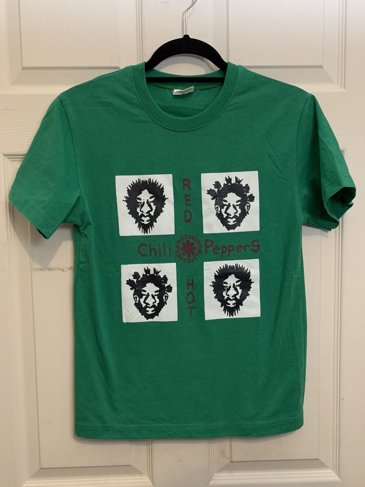 Vintage Red Hot Chili Peppers Green Tshirt Hoodie, Sweatshirt | FlexRushtees.com