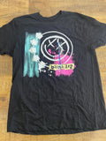 Designer Blink 182 Band Graphic T Shirt Black Cotton Size Unknown Hoodie, Sweatshirt | FlexRushtees.com