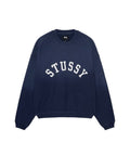 Stussy Sun Faded Oversized Crew Navy Blue Medium T-Shirts, Hoodie, Sweatshirt | FlexRushtees.com