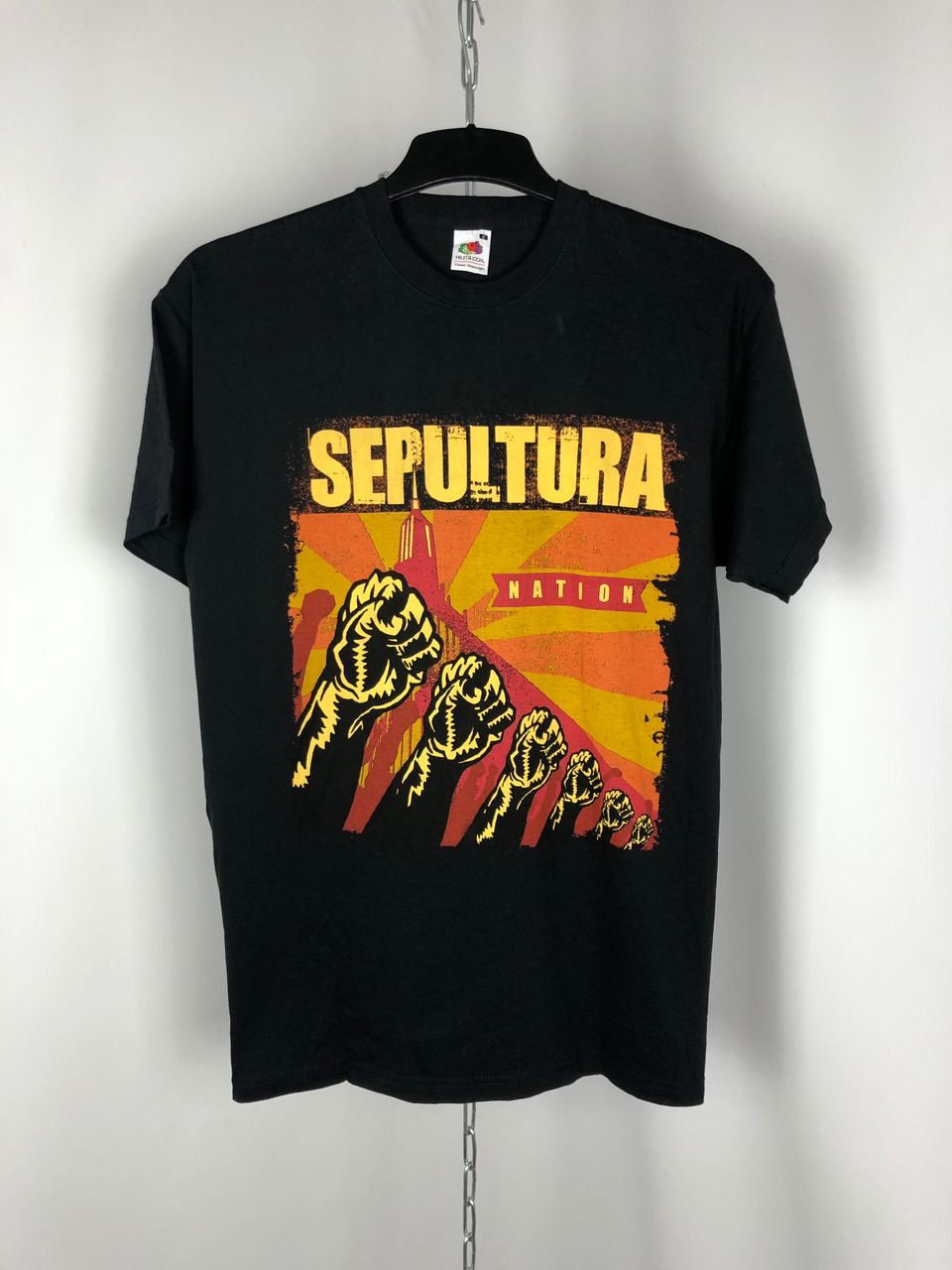 Band Tees Men S Sepultura T Shirts Vintage Big Logo Size L Hoodie, Sweatshirt | FlexRushtees.com