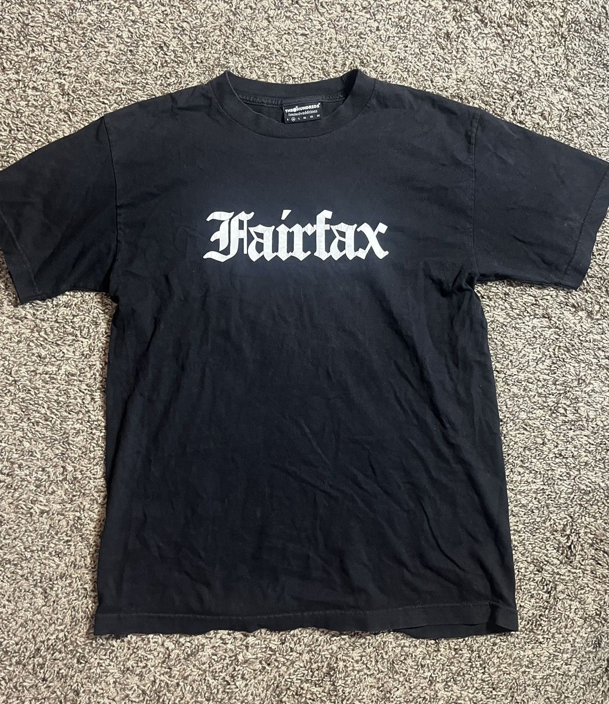 Hundreds The Hundreds Fairfax Old English Tee Black Medium Hoodie, Sweatshirt | FlexRushtees.com