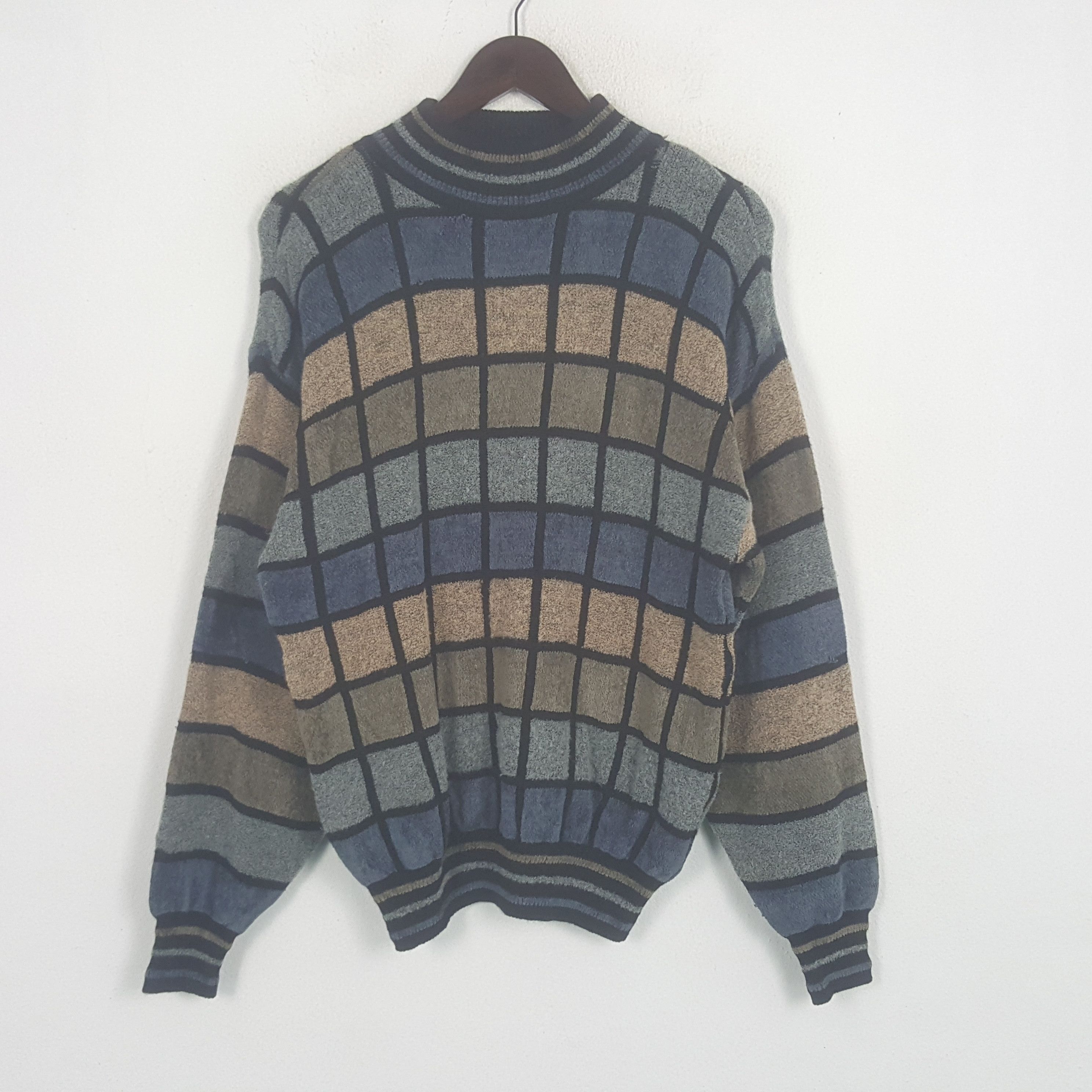 Japanese Brand Vintage Raika Winter Knitted Sweatshirt