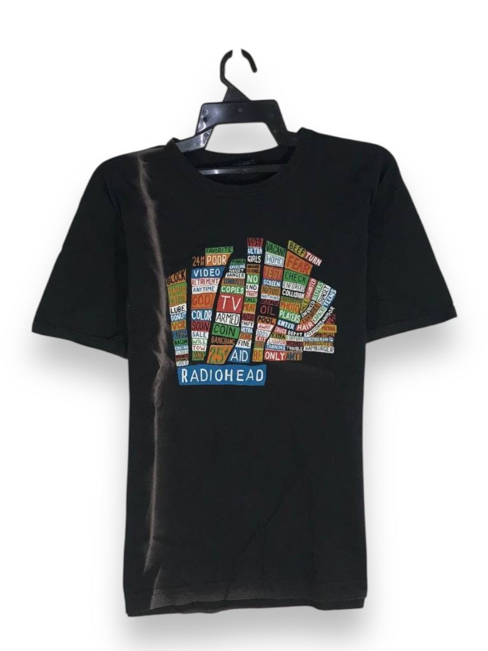 Band Tees Vintage Radiohead Thom Yorke Band Hall To The Thief Hoodie, Sweatshirt | FlexRushtees.com
