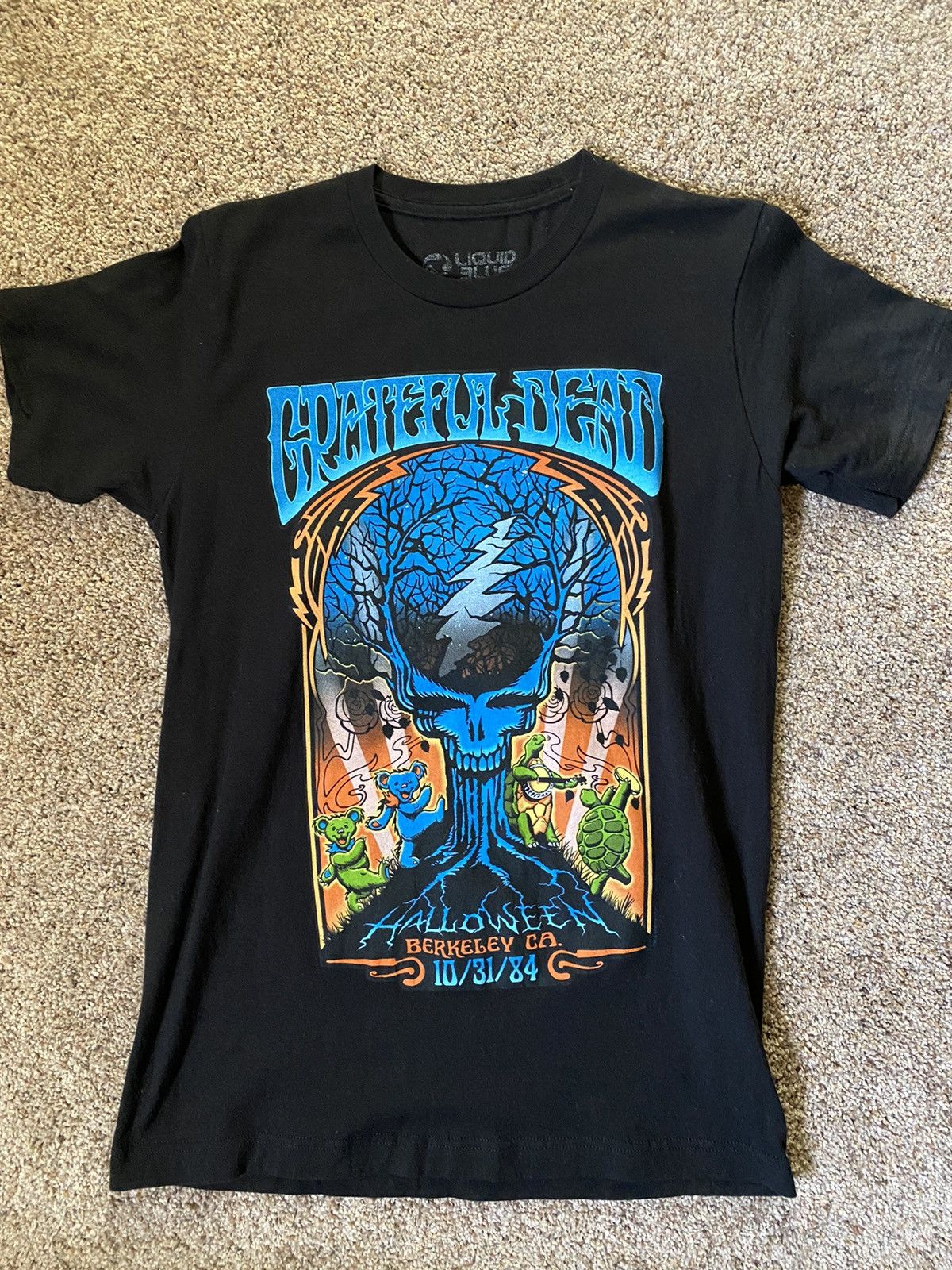 Dead Grateful Dead Halloween Tee Hoodie, Sweatshirt | FlexRushtees.com