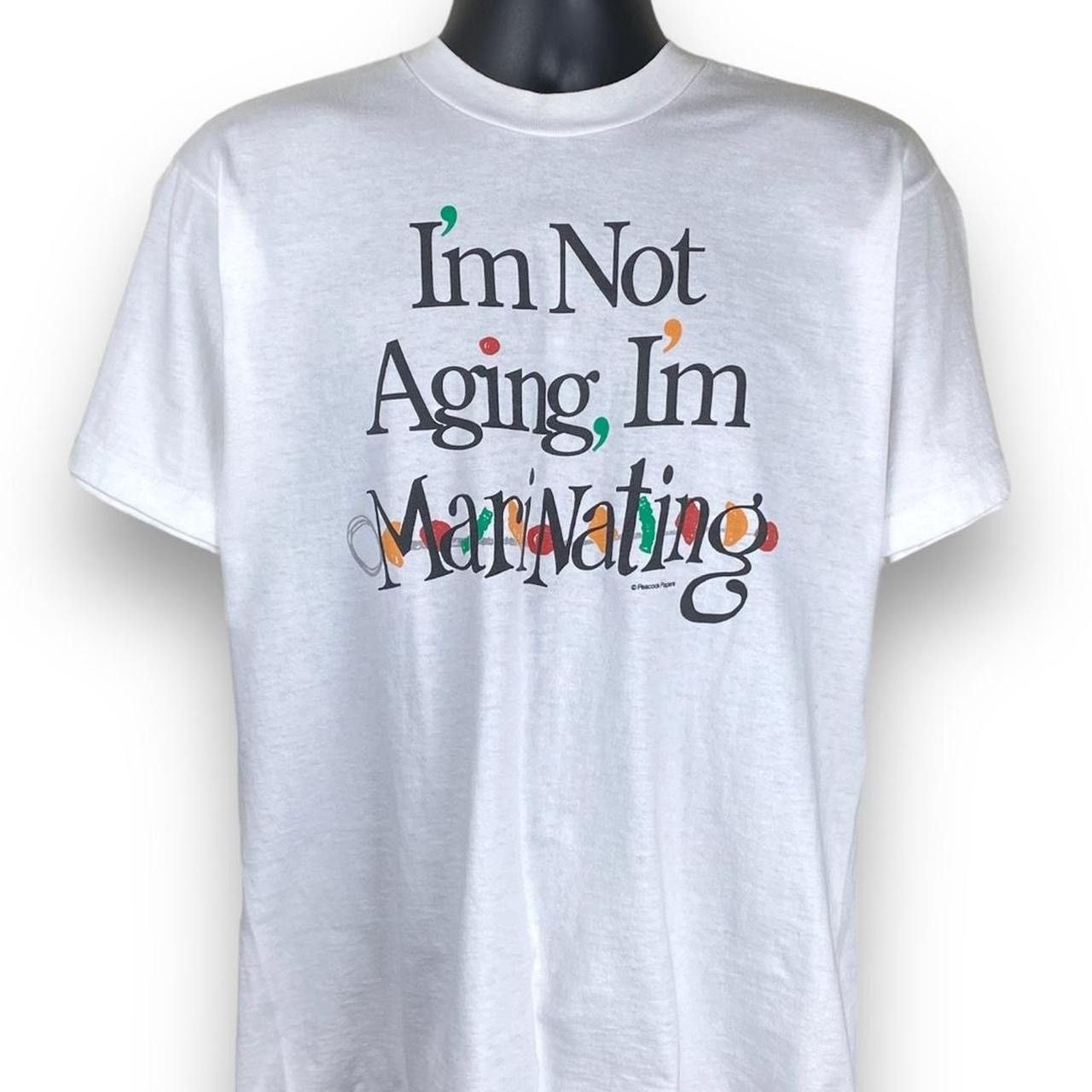 Vintage 90s Fotl I M Not Aging Comedy Funny Gag Tshirt Hoodie, Sweatshirt | FlexRushtees.com