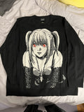 Topic Hot Topic Misa Amane Death Note Knit Sweater Black