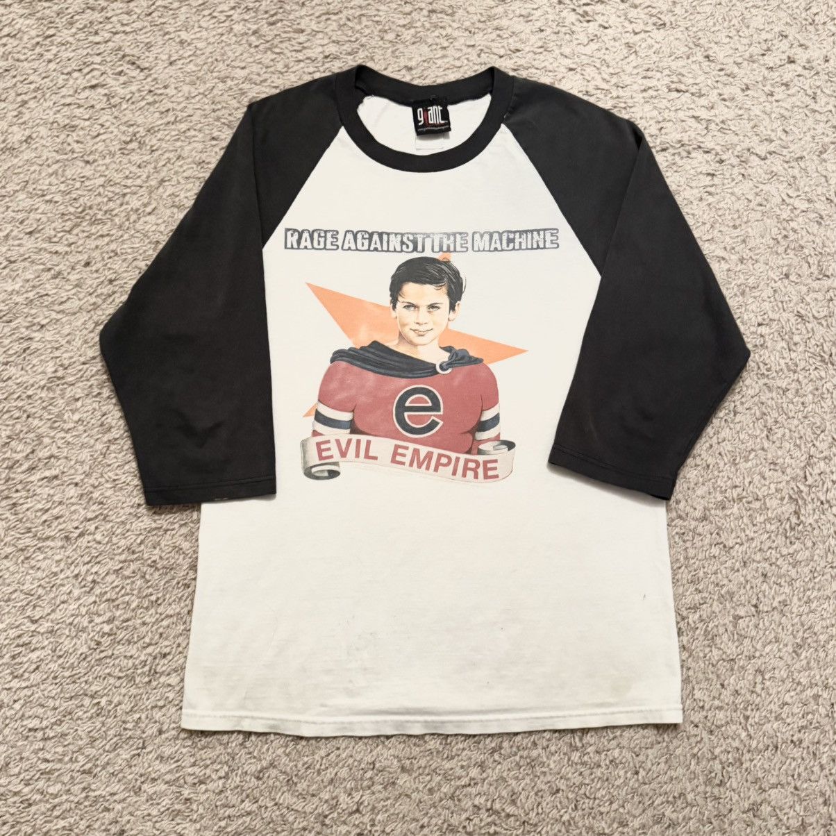 Vintage 1996 Rage Against The Machine Evil Empire Tee M Hoodie, Sweatshirt | AU16VibeMintTees.com