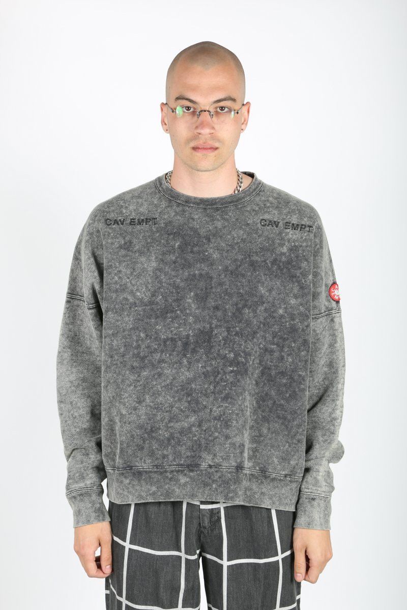 Empt Cav Empt Bleached Washed Crew