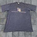 Tee Jays Vintage Detroit Tigers Baseball Tee Jays T Shirt Short Sleeve Crew Neck Adult Large Blue 10 Hoodie, Sweatshirt
