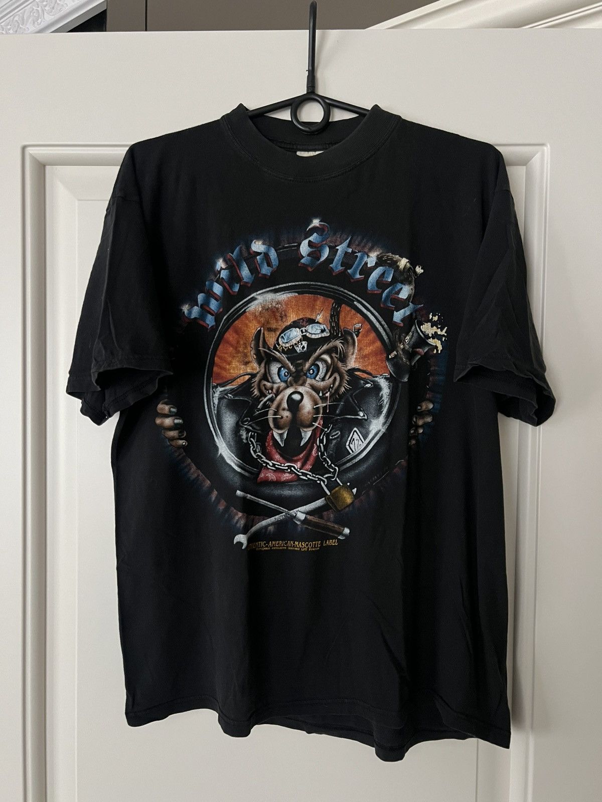 Vintage 90s Wild Street Biker Tee Authentic American Hoodie, Sweatshirt | FlexRushtees.com