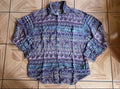 The Territory Ahead Territory Ahead Shirt Aztec Pattern Vtg Beacon Southwestern