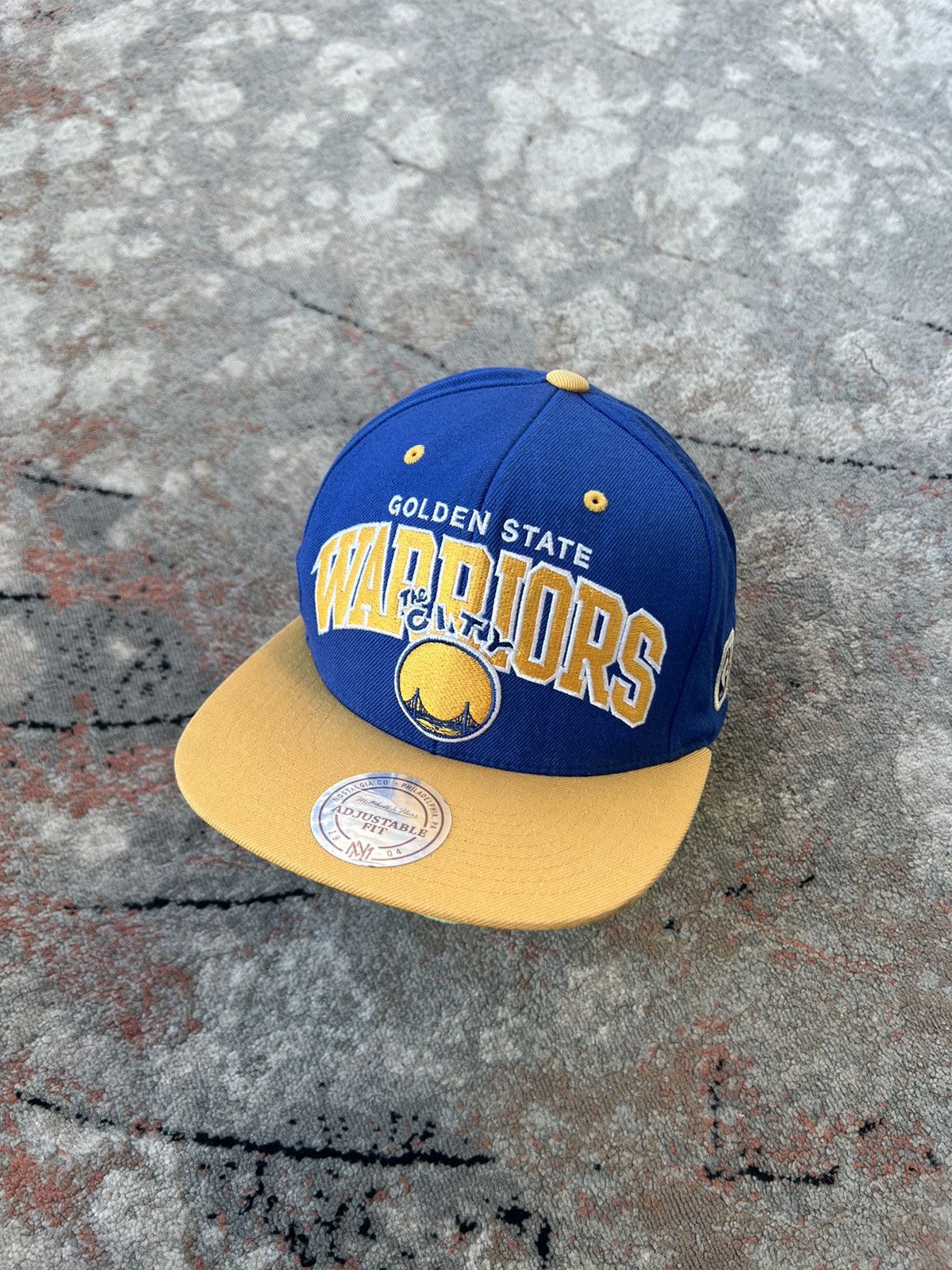 Nba X Vintage Golden State Warriors Nba Mitchel Ness Snapback