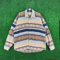 Flannel Vintage 90 S Wool Flannel Navajo Double Pocket By Council