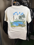 Vintage 1990 S Florida Launch Team T Shirt With Front Pocket