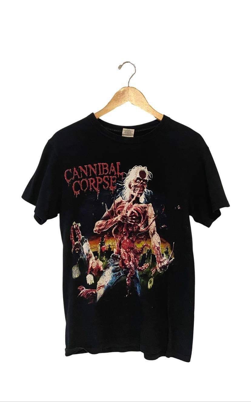 Vintage Cannibal Corpse Short Sleeve Tee T Shirt Size Small Hoodie, Sweatshirt | FlexRushtees.com