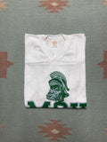 Vintage 70s Graphic T Shirt Michigan State University Msu Gruff M