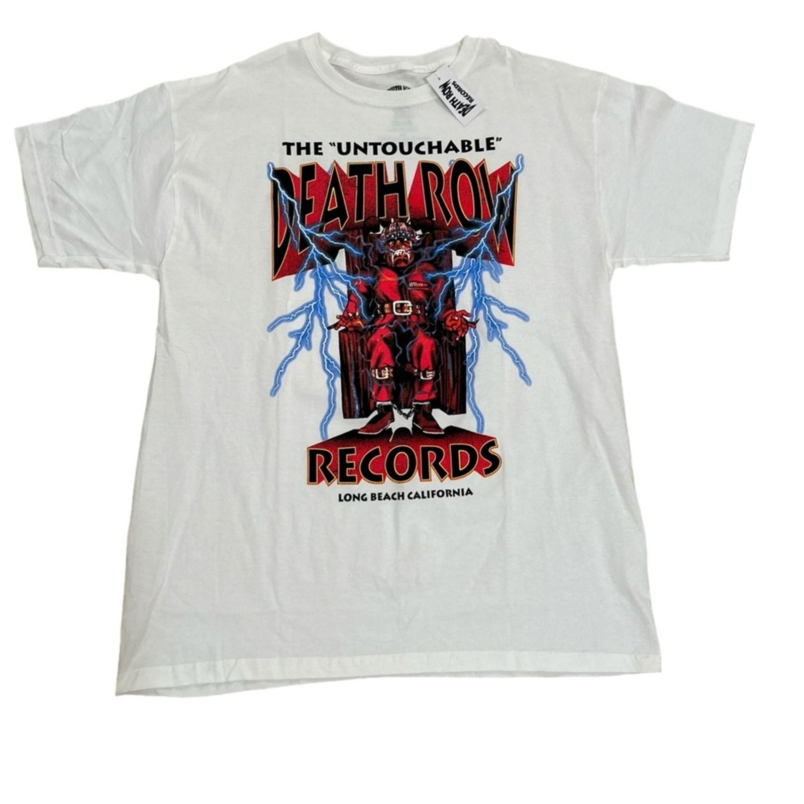 Death Row Records Nwt Death Row Records The Untouchable Chair Tee Hoodie, Sweatshirt | FlexRushtees.com