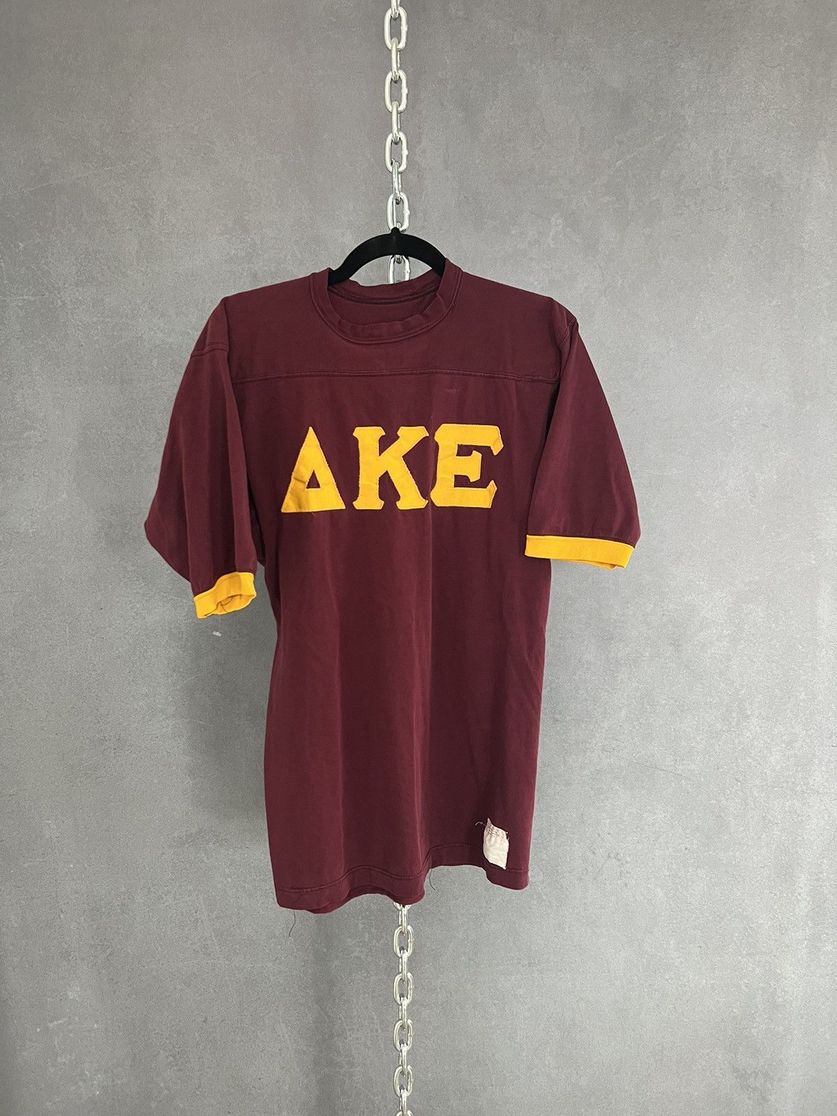 Vintage 60s Russell Athletic Frat Football Pi Kappa Alpha Te
