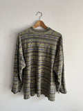 Unionbay Longsleeve Rave 90s Psychedelic Shoegaze Ski Grunge