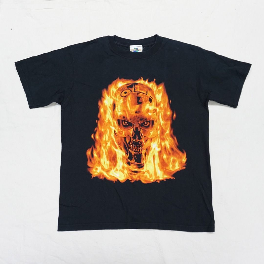 Vintage 90 S Universal Studio Terminator 2 T Shirt Hoodie, Sweatshirt | FlexRushtees.com