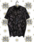 Vintage Liquid Blue Zodiac 93 Vintage Rap Tee Mountain Art