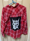 Body Alien Body Flannel Upcycled Series