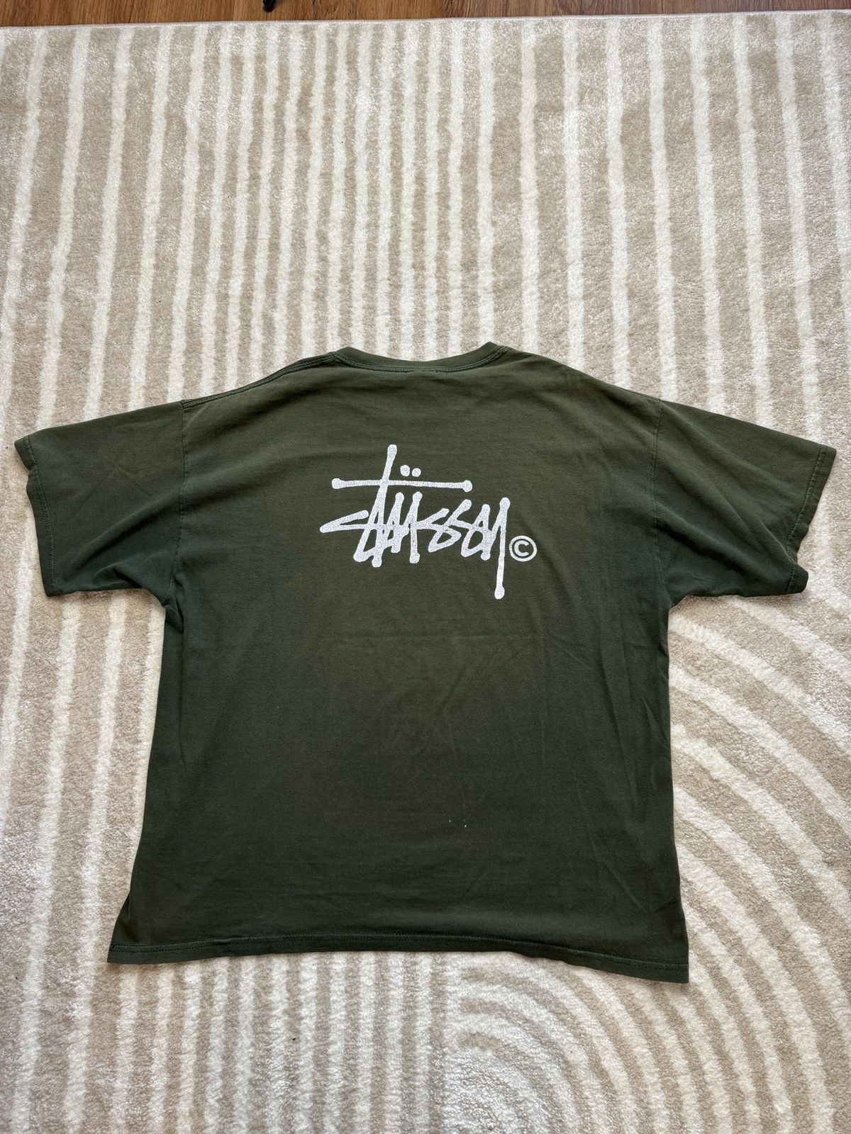 Vintage 90s Stussy Logo Tee Hoodie, Sweatshirt | FlexRushtees.com
