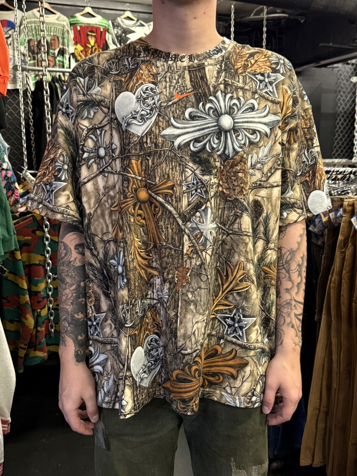 Chrome Hearts Drake Clb Tee Shirt Xxl Hoodie, Sweatshirt | FlexRushtees.com