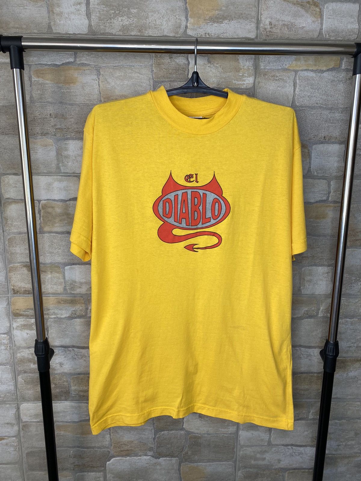 Vintage 90s El Diablo Fashion Victim Style Tee T Shirt