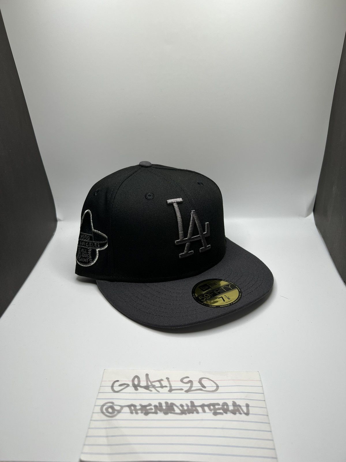 New Era La Dodgers Metallic Sombrero 7 1 8