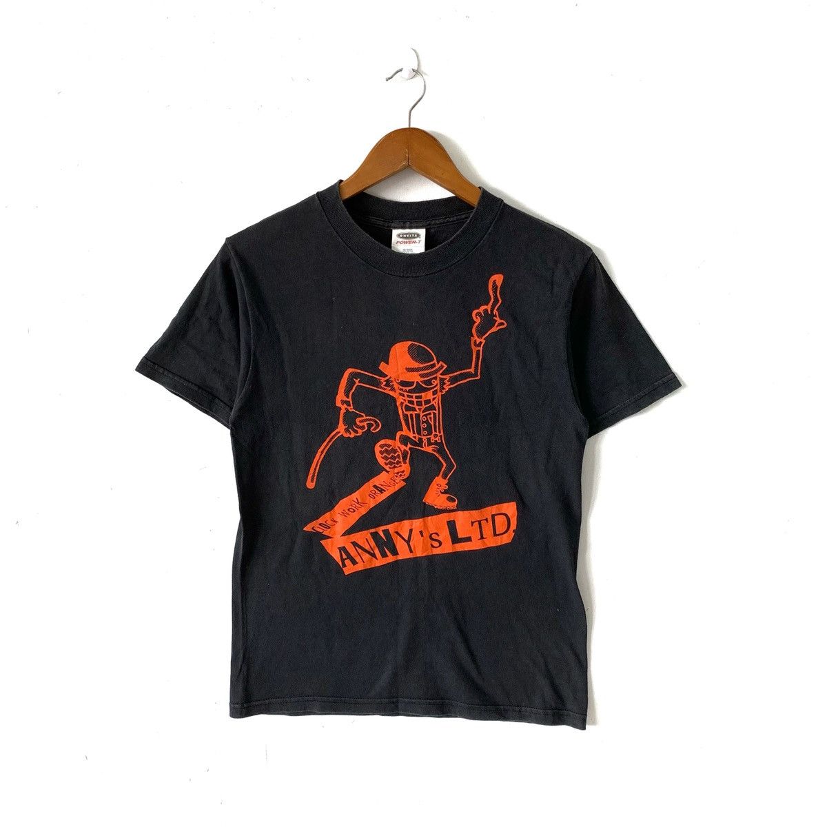 Japanese Brand X Vintage Clock Work Orange Anny S Ltd Japanese Punk Rock Band Tshirt