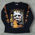 Rucking Fotten Halloween Ii Long Sleeve Black T Shirt Rucking Fotten Medium
