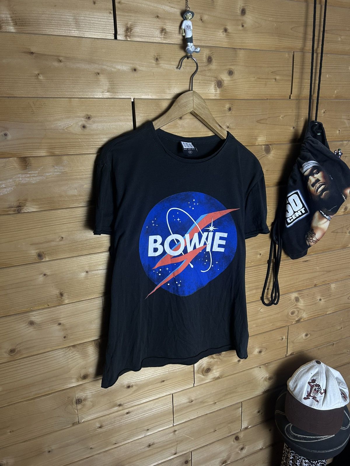 Band Tees David Bowie Nasa Parody T Shirt