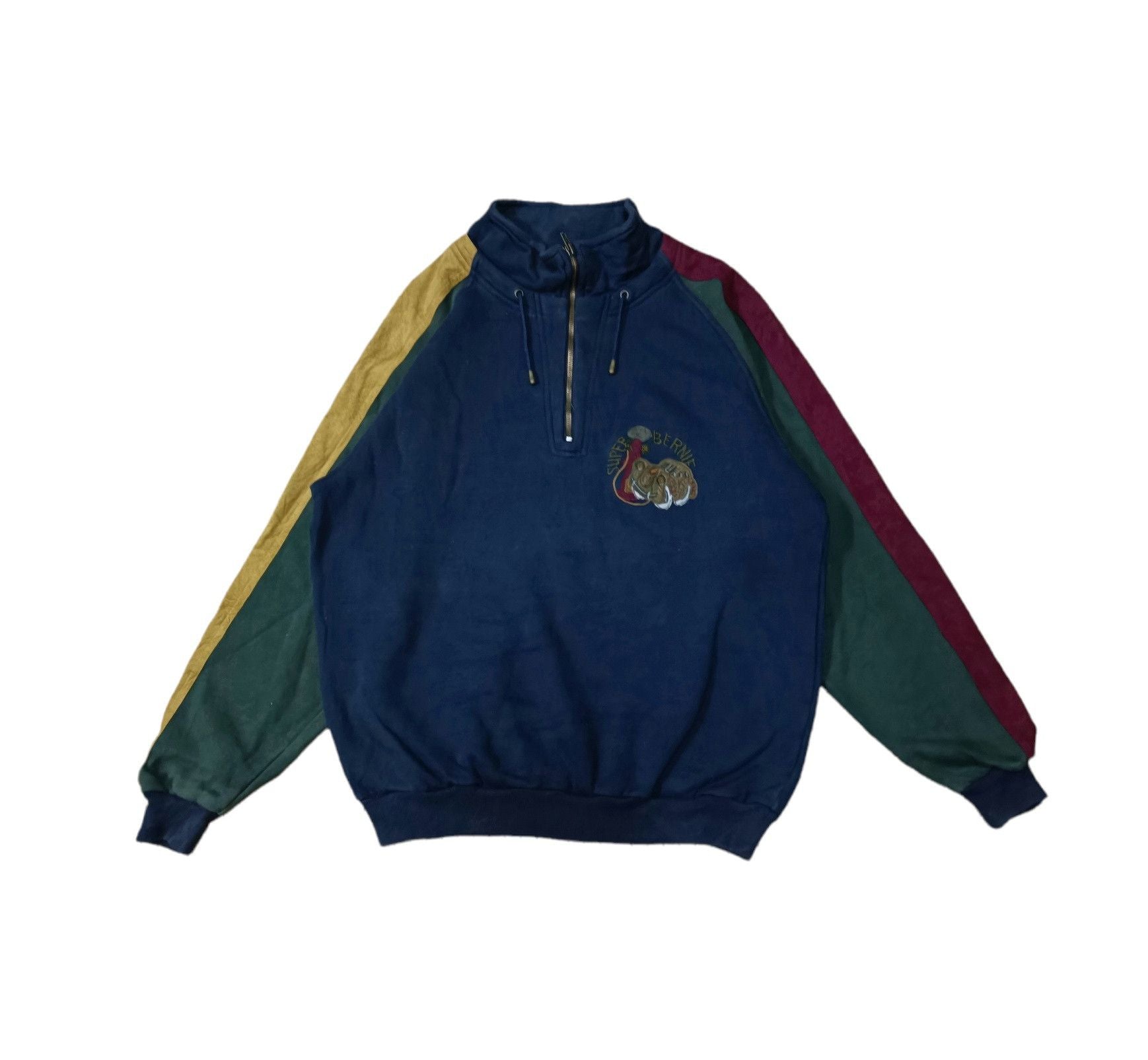Rare Vintage Super Bernie Iceberg Quater Zipper