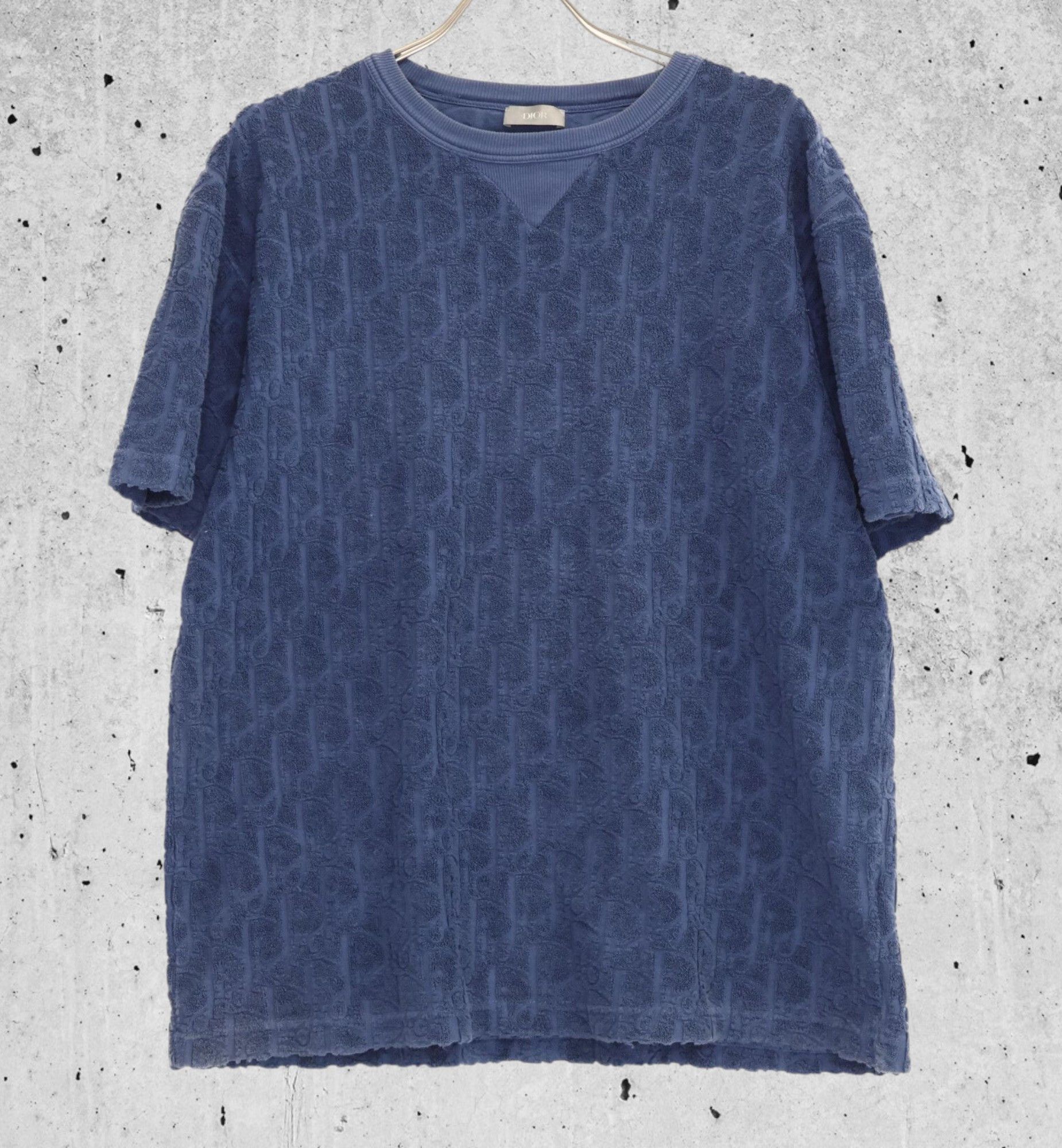 Dior Oblique Teddy Towel Monogram T Shirt Crewneck Hoodie, Sweatshirt | FlexRushtees.com
