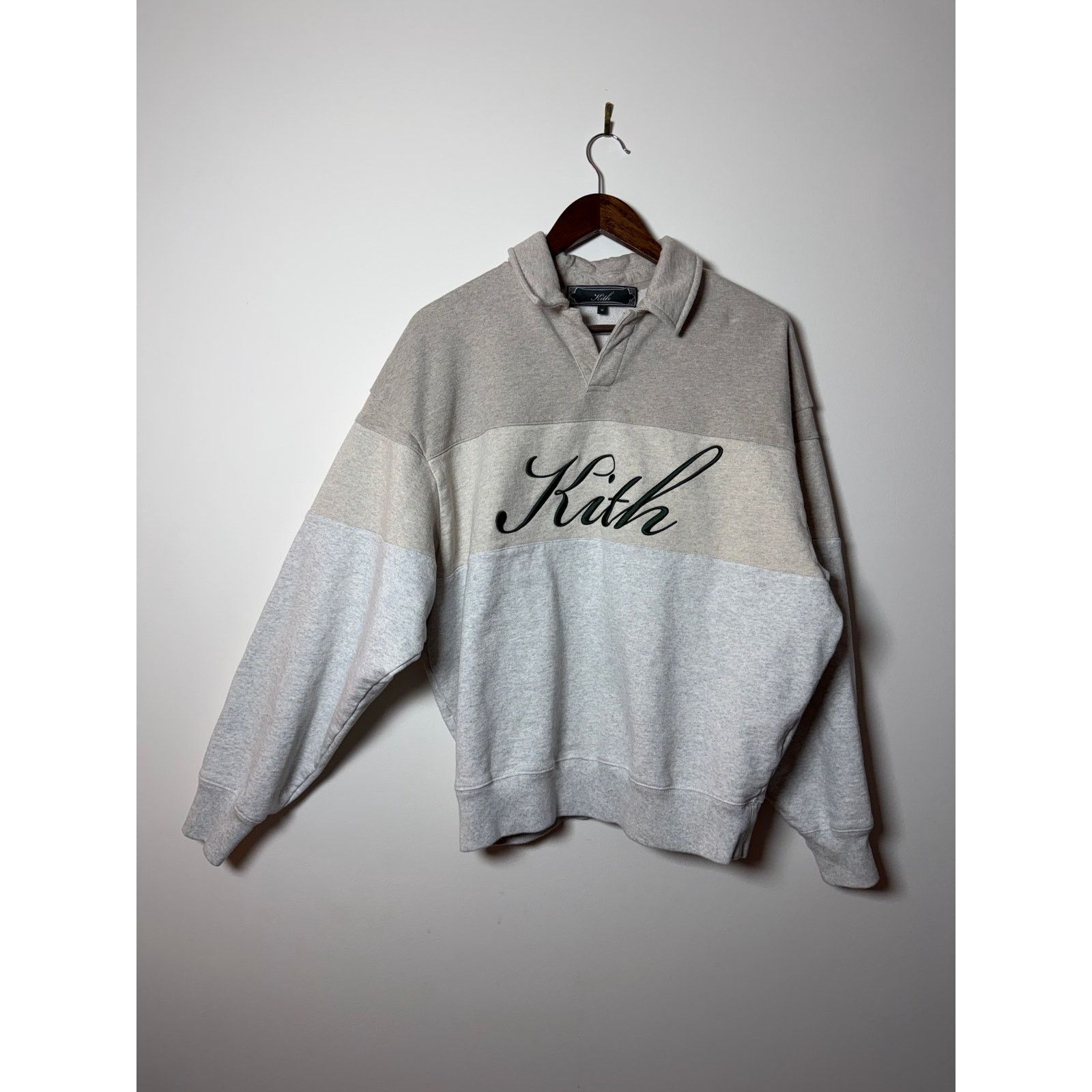 Kith Color Blocked Nelson Collared Pullover T-Shirts, Hoodie, Sweatshirt | FlexRushtees.com