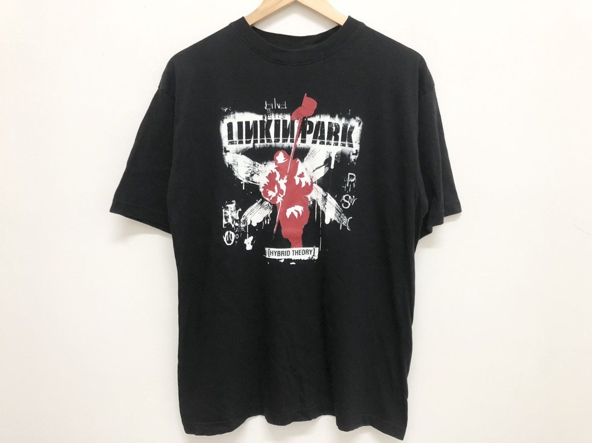 Vintage Rare Linkin Park Hybrid Theory Nu Metal Alternative Rock T-Shirts, Hoodie, Sweatshirt | FlexRushtees.com