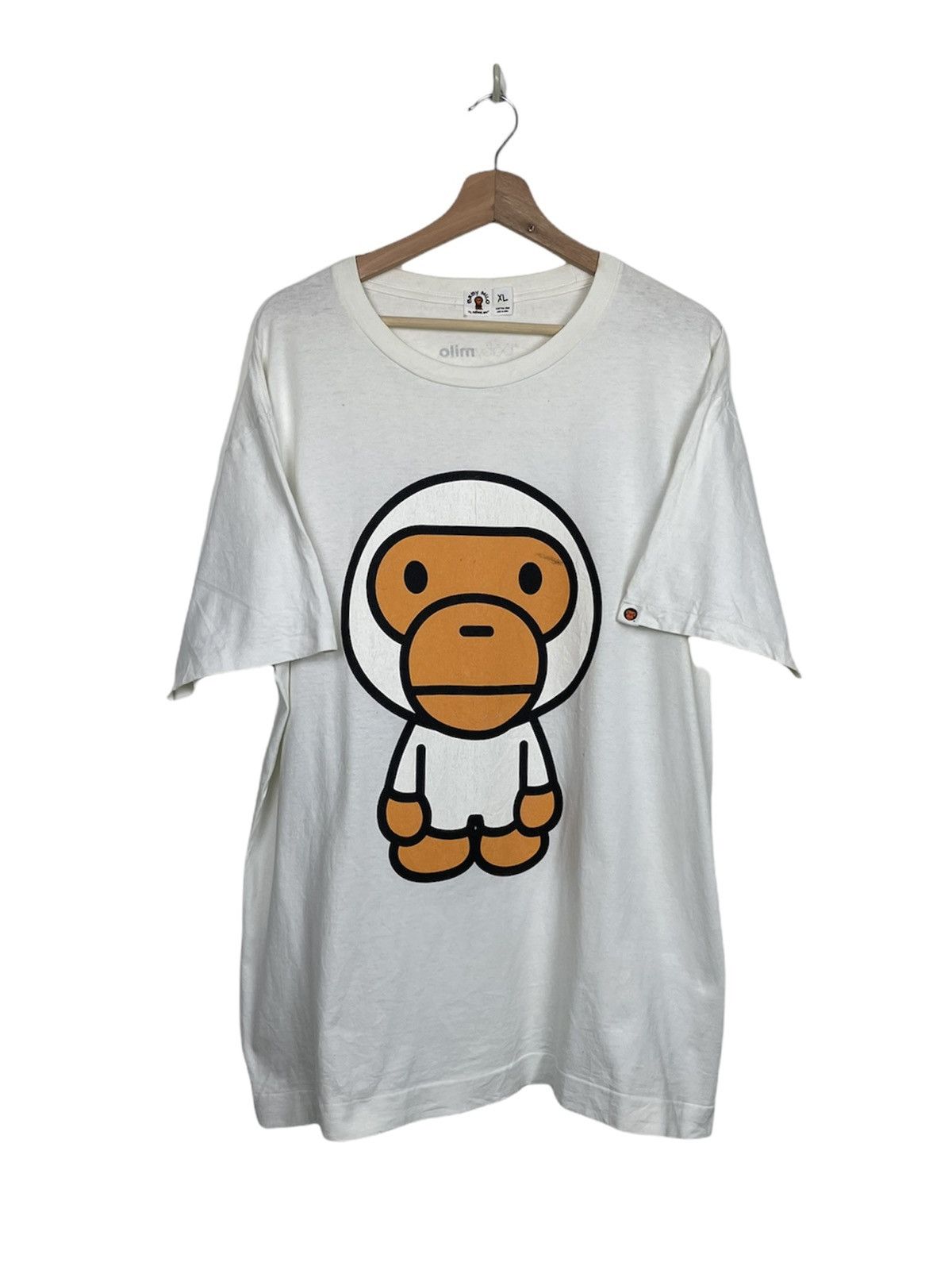 Og Bape Baby Milo Astronaut Tee Xl Made In Japan
