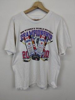 Vintage Hanes 2000 S Womens World Hockey Champs