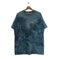 Vintage Vtg 90 Habitat Dolphin Ocean All Over Print Tee Shirt