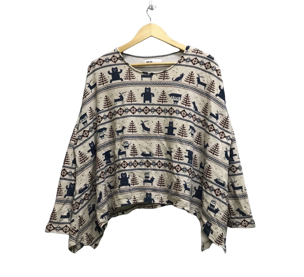Issey Miyake Vintage Ne Net Native Navajo Batwing Shirt