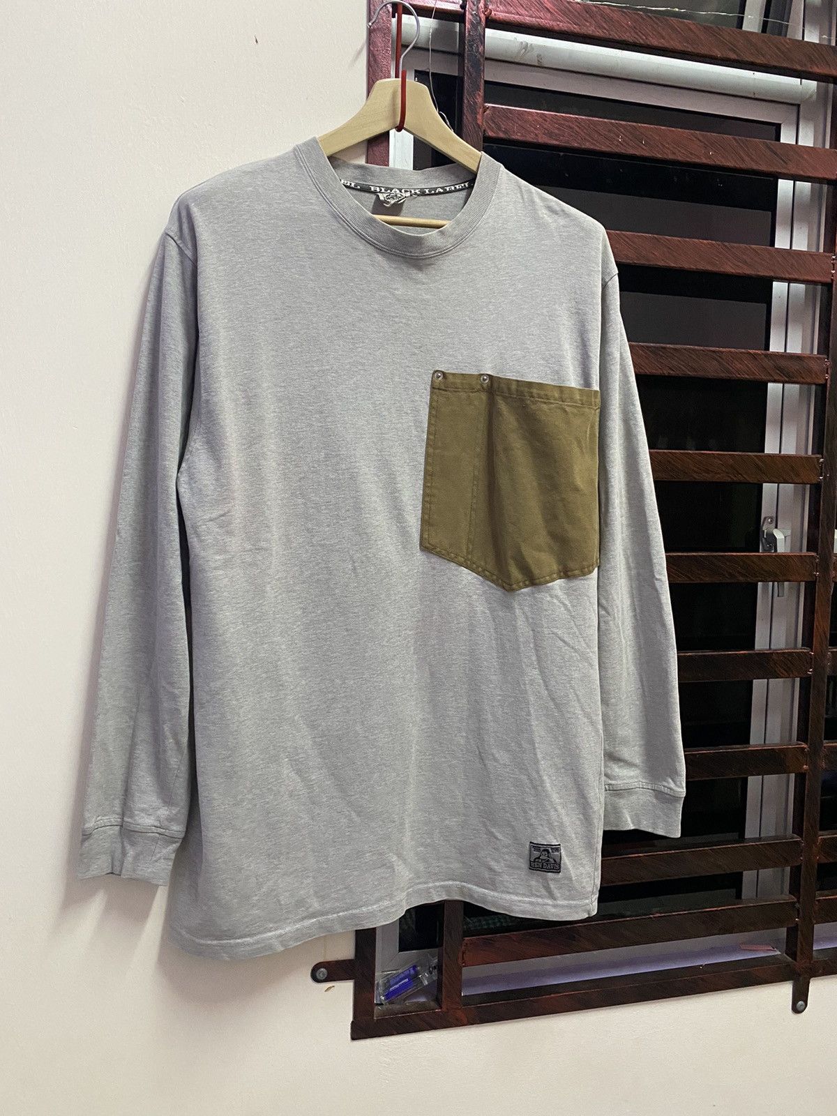 Ben Davis Vintage 90s Ben Davis Long Sleeve Tshirt Black Label